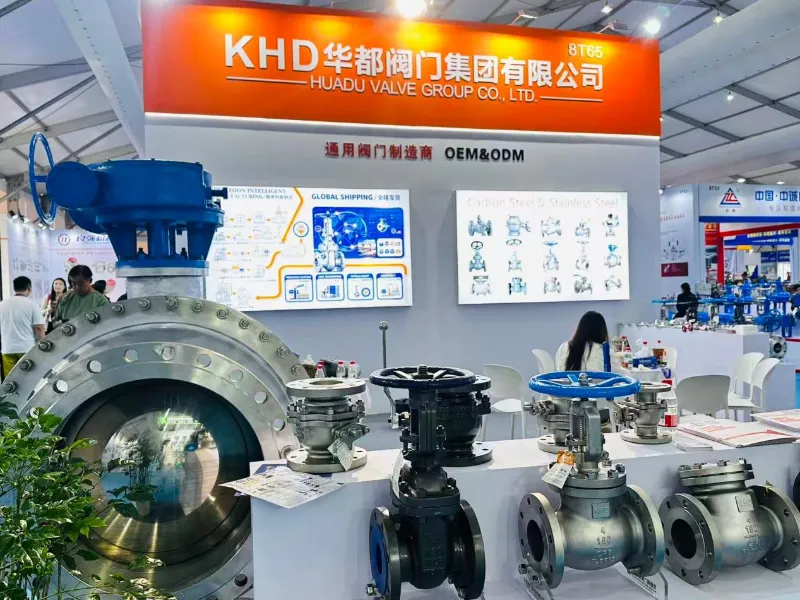 2026 m. Džedziango tarptautinė vožtuvų pramonės grandinės mugė sėkmingai baigta – dėkojame, kad apsilankėte „Huadu Valve Group“ (KHD) stende 8T65